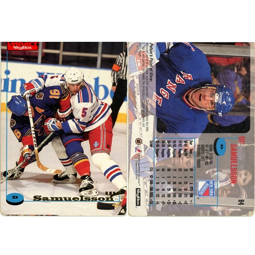 Hokejová kartička, SkyBox Impact NHL 1996-1997, Ulf Samuelsson