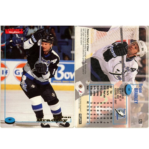 Hokejová kartička, SkyBox Impact NHL 1996-1997, Brian Bradley