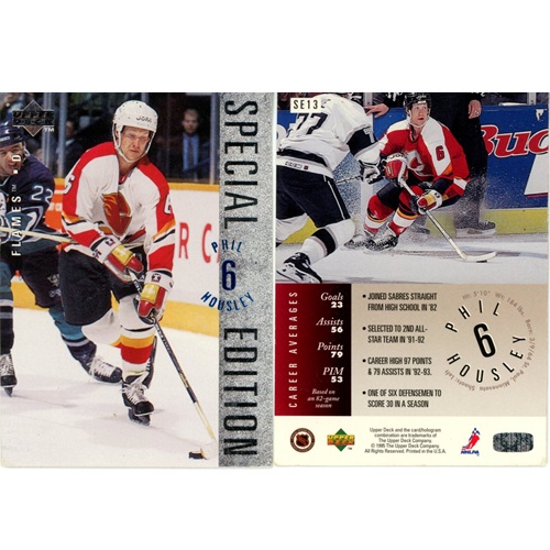 Hokejová kartička, Upper Deck Hockey 1995-1996, Phil Housley