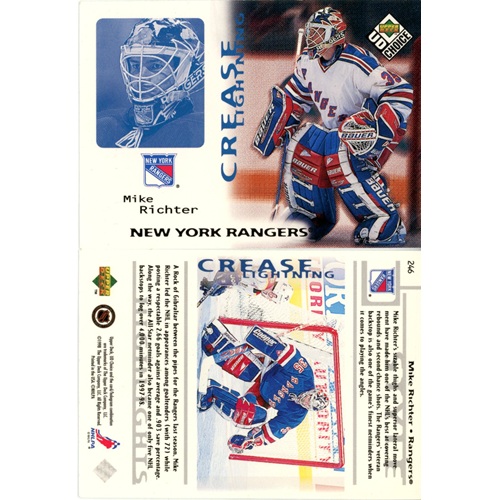Hokejová kartička, UD Choice 1998-1999, Mike Richter