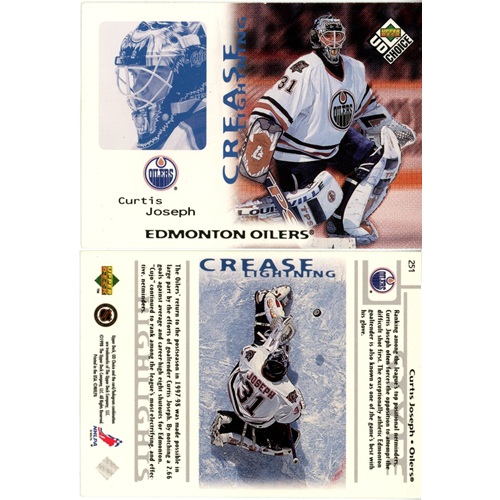 Hokejová kartička, UD Choice 1998-1999, Curtis Joseph