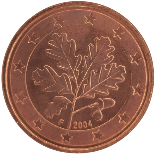5 cent 2004 F Nemecko ob.UNC 