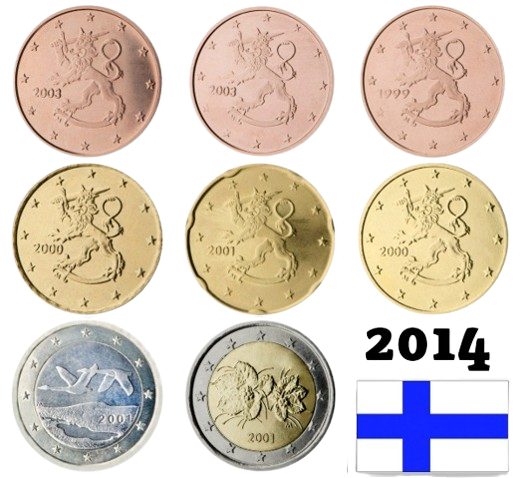 SET 2014 Fínsko UNC (3,88€)