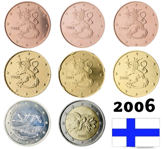 SET 2006 Fínsko UNC (3,88€)