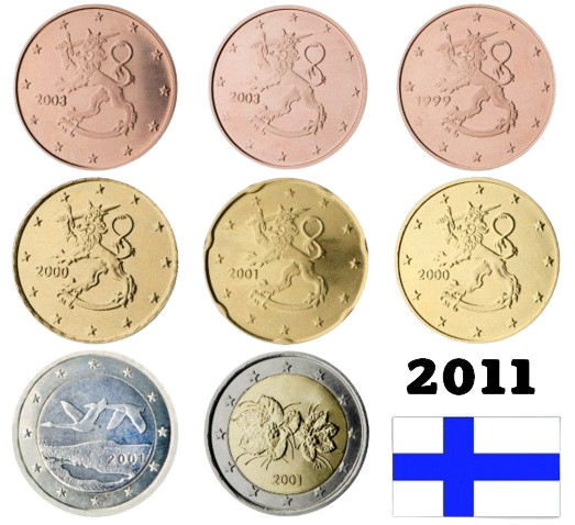 SET 2011 Fínsko UNC (3,88€)