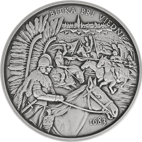 2 Dollars 2024 Niue BU, Bitka pri Viedni (1683)