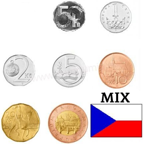 SET mix rokov Česko UNC (88,50 Kč)