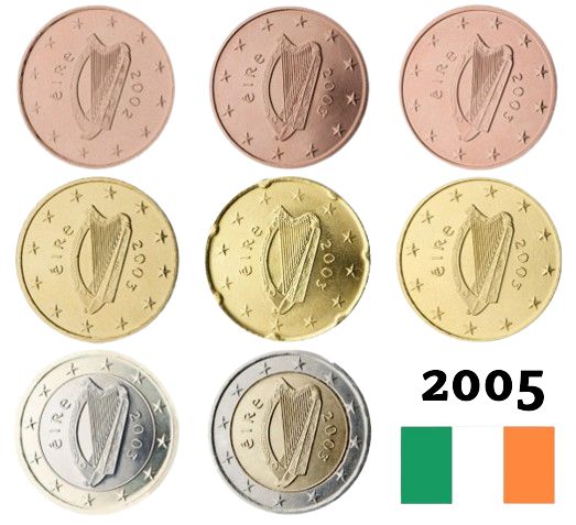 SET 2005 Írsko UNC (3,88€)