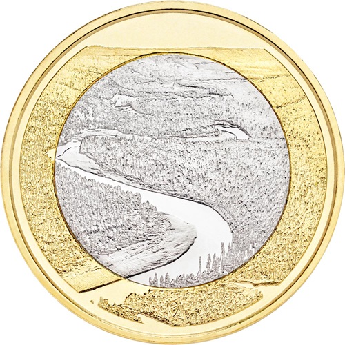 5 euro 2018 Fínsko UNC Oulanka National Park