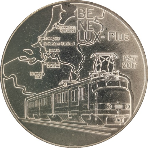 Žetón 2017 BENELUX, Benelux train