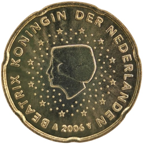20 cent 2006 Holandsko ob.UNC