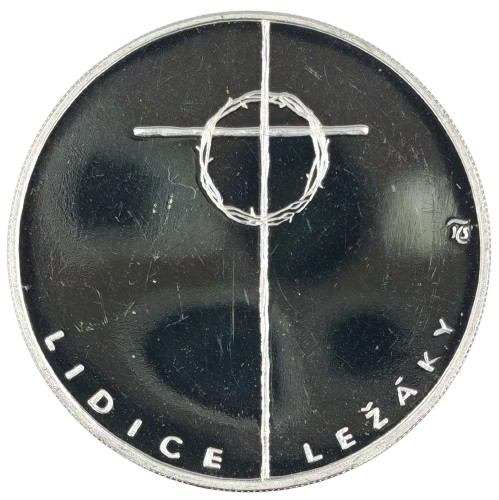 100 Korún 1992 Československo PROOF, Lidice a Ležáky