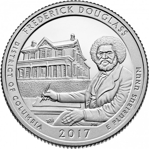 Quarter Dollar 2017 D USA UNC, Frederick Douglass