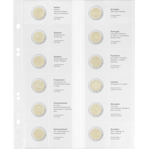 Doplňujúci list č.35 MULTI COLLECT, ilustrovaný pre 2 euro 