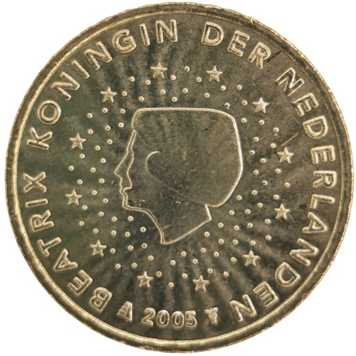 50 cent 2005 Holandsko ob.UNC