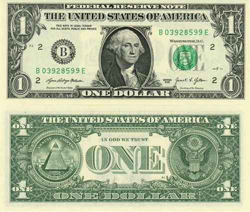 1 Dollar 2021 USA UNC séria B*E
