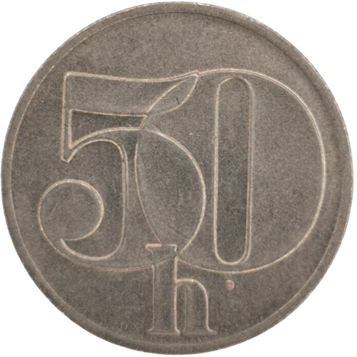 50 Halier 1991 Československo