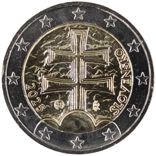 2 euro 2025 Slovensko ob.UNC