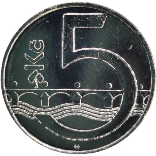 5 Koruna 1993 Česko