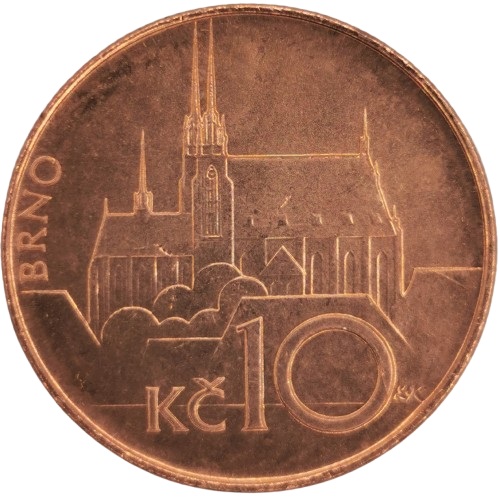 10 Korún 1993 Česko