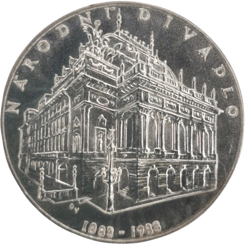 100 Korún 1983 Československo BK, Národné divadlo v Prahe