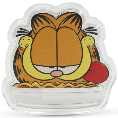 2 Dollars 2025 Niue PROOF farbená 1 Oz Ag, Garfield