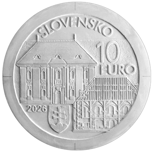10 euro 2026 Slovensko BK, kostol na Panenskej ulici