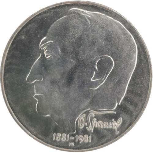100 Korún 1981 Československo BK, Otakar Španiel