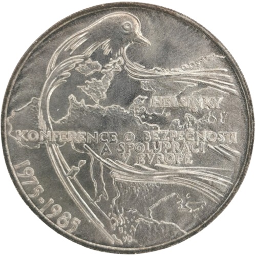 100 Korún 1985 Československo BK, Konferencia v Helsinkách