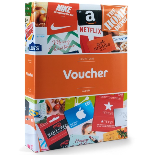 Album VOUCHER na 60 ks rôznych poukážok 
