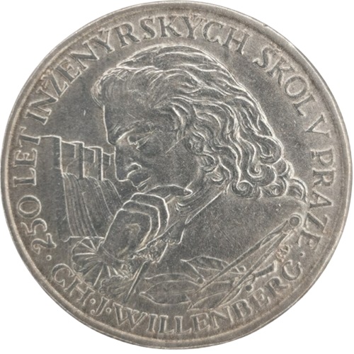 10 Koruna 1957 Československo, Ch. J. Willlenberg
