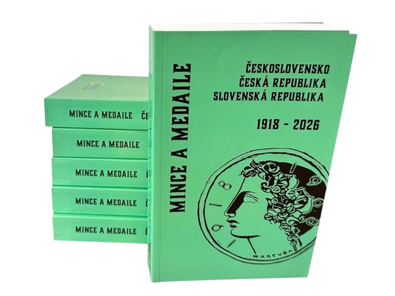Katalog AUREA, mince a medaile Československa, ČR a SR 2026