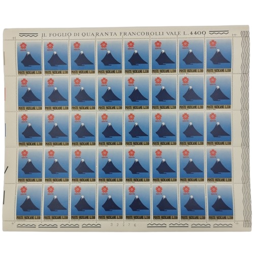 Arch 40 x známka 1970 Vatikán čistá, World Expo '70 (L110)