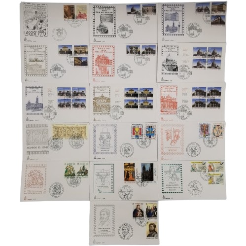 SET 16 x FDC 1993 Vatikán
