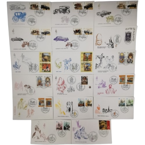 SET 17 x FDC 1997 Vatikán