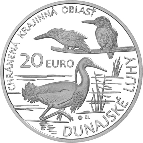 20 euro 2025 Slovensko BK, Chránená krajinná oblasť Dunajské luhy