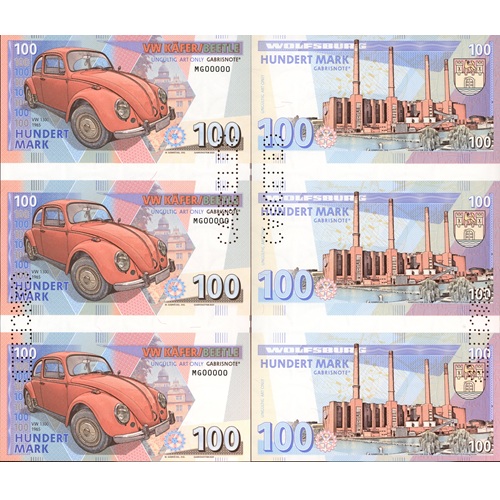 Arch 3 x 100 Mark 2025 UNC VW 1300 Chrobák perforácia CANCELED