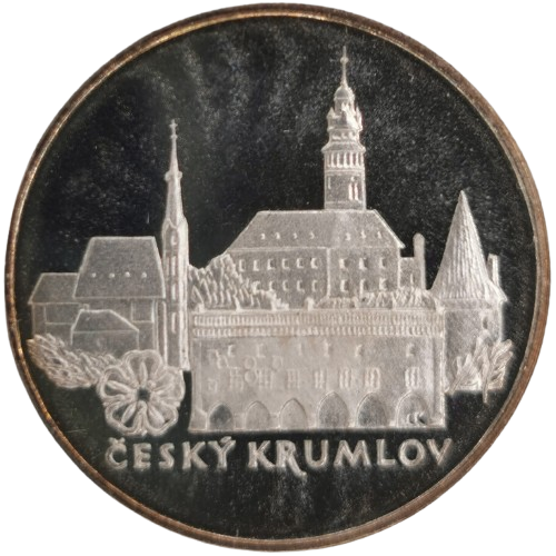 50 Korún 1986 Československo PROOF, Český Krumlov