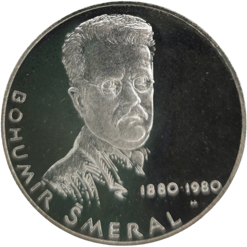 100 Korún 1980 Československo PROOF, Bohumír Šmeral