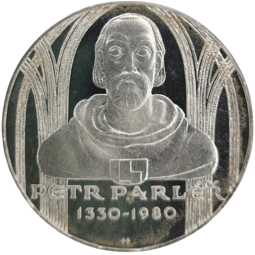 100 Korún 1980 Československo PROOF, Petr Parléř