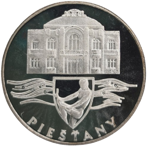 50 Korún 1991 Československo PROOF, Pieštany