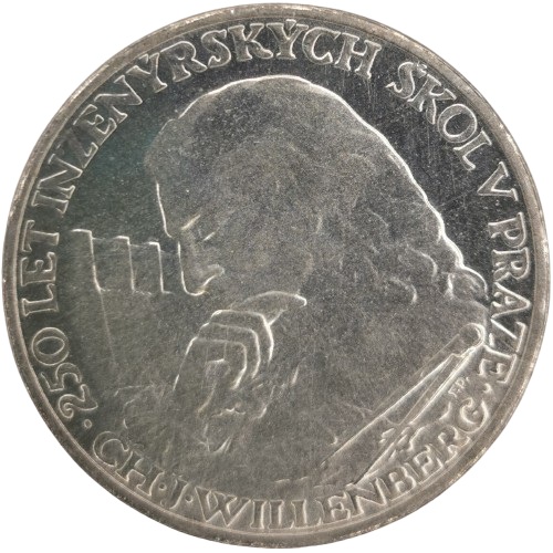 10 Koruna 1957 Československo, Ch. J. Willlenberg