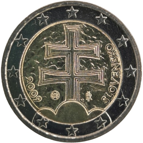 2 euro 2009 Slovensko ob.UNC