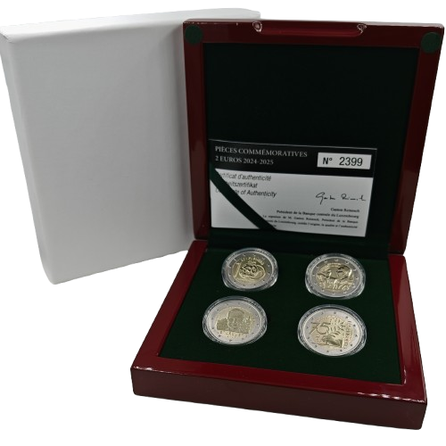 SADA 2024 - 2025 Luxembursko PROOF reverse (8€) 
