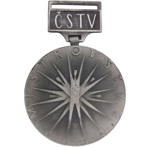 Medaila, Československo, Majstrovstvá ČSTV (var. 2)