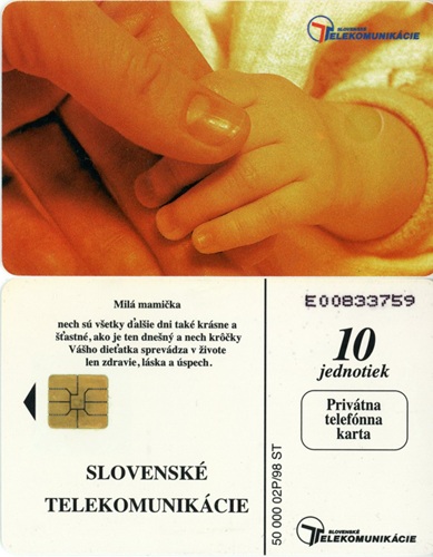 Tel.Karta, 1998 Slovensko, ST, Matkám