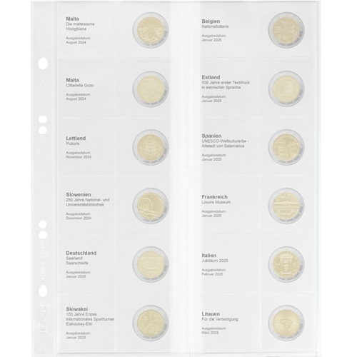 Doplňujúci list č.36 MULTI COLLECT, ilustrovaný pre 2 euro 