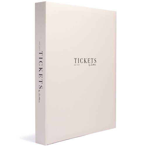 Album TICKETS na 148 lístkov a vstupeniek, krémový