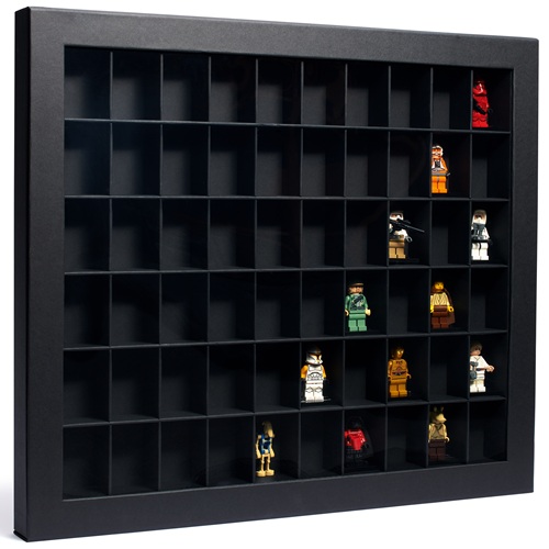Zberateľský box, 60 otvorov, čierny