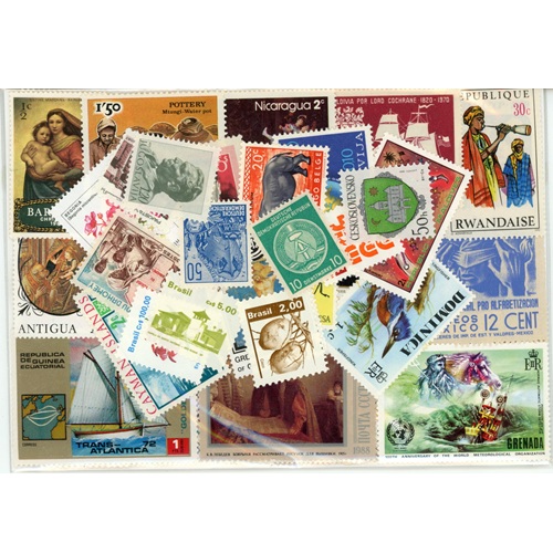 Balíček poštových známok 200 ks, čisté - Svet (V1)